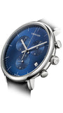 Buy Shop Calvin Klein High Noon Chronograph Blue Dial Black Leather Strap Watch for Men - K8M271CN USA Online