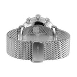 Buy Shop Calvin Klein High Noon Chronograph Blue Dial Silver Mesh Bracelet Watch for Men - K8M2712N USA Online