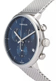 Buy Shop Calvin Klein High Noon Chronograph Blue Dial Silver Mesh Bracelet Watch for Men - K8M2712N USA Online