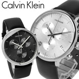 Buy Shop Calvin Klein High Noon Chronograph White Dial Black Leather Strap Watch for Men - K8M271C6 USA Online