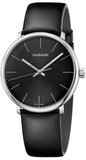 Buy Shop Calvin Klein High Noon Quartz Black Dial Black Leather Strap Watch for Men - K8M211C1 USA Online
