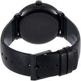 Buy Shop Calvin Klein High Noon Quartz Black Dial Black Leather Strap Watch for Men - K8M214CB USA Online