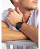 Buy Shop Calvin Klein High Noon Quartz Black Dial Black Mesh Bracelet Watch for Men - K8M21421 USA Online