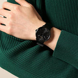 Buy Shop Calvin Klein High Noon Quartz Black Dial Black Mesh Bracelet Watch for Men - K8M21421 USA Online
