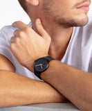 Buy Shop Calvin Klein High Noon Quartz Black Dial Black Mesh Bracelet Watch for Men - K8M21421 USA Online