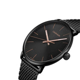 Buy Shop Calvin Klein High Noon Quartz Black Dial Black Mesh Bracelet Watch for Men - K8M21421 USA Online
