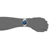 Buy Shop Calvin Klein High Noon Quartz Blue Dial Silver Mesh Bracelet Watch for Men - K8M2112N USA Online