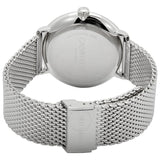 Buy Shop Calvin Klein High Noon Quartz Blue Dial Silver Mesh Bracelet Watch for Men - K8M2112N USA Online