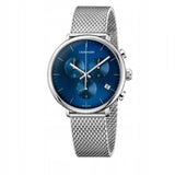 Buy Shop Calvin Klein High Noon Quartz Blue Dial Silver Mesh Bracelet Watch for Men - K8M2112N USA Online