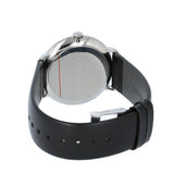 Buy Shop Calvin Klein High Noon Quartz White Dial Black Leather Strap Watch for Men - K8M211C6 USA Online
