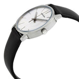 Buy Shop Calvin Klein High Noon Quartz White Dial Black Leather Strap Watch for Men - K8M211C6 USA Online