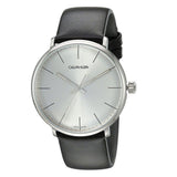 Buy Shop Calvin Klein High Noon Quartz White Dial Black Leather Strap Watch for Men - K8M211C6 USA Online