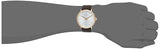 Buy Shop Calvin Klein High Noon Silver Dial Brown Leather Strap Watch for Men - K8M216G6 USA Online