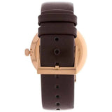 Buy Shop Calvin Klein High Noon Silver Dial Brown Leather Strap Watch for Men - K8M216G6 USA Online
