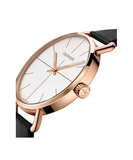 Buy Shop Calvin Klein High Noon Silver Dial Brown Leather Strap Watch for Men - K8M216G6 USA Online