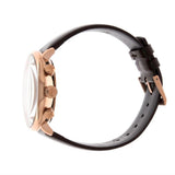 Buy Shop Calvin Klein High Noon Silver Dial Brown Leather Strap Watch for Men - K8M276G6 USA Online