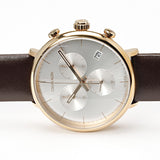 Buy Shop Calvin Klein High Noon Silver Dial Brown Leather Strap Watch for Men - K8M276G6 USA Online