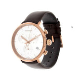 Buy Shop Calvin Klein High Noon Silver Dial Brown Leather Strap Watch for Men - K8M276G6 USA Online