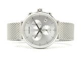 Buy Shop Calvin Klein High Noon Silver Dial Silver Mesh Bracelet Watch for Men - K8M27126 USA Online