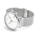 Buy Shop Calvin Klein High Noon Silver Dial Silver Mesh Bracelet Watch for Men - K8M27126 USA Online