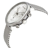 Buy Shop Calvin Klein High Noon Silver Dial Silver Mesh Bracelet Watch for Men - K8M27126 USA Online