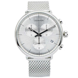 Buy Shop Calvin Klein High Noon Silver Dial Silver Mesh Bracelet Watch for Men - K8M27126 USA Online