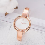 Buy Shop Calvin Klein Impetuos Silver Dial Rose Gold Steel Strap Watch for Women - K4F2N616 USA Online