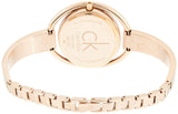 Buy Shop Calvin Klein Impetuos Silver Dial Rose Gold Steel Strap Watch for Women - K4F2N616 USA Online