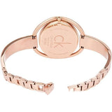 Buy Shop Calvin Klein Impetuos Silver Dial Rose Gold Steel Strap Watch for Women - K4F2N616 USA Online