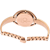 Buy Shop Calvin Klein Impetuos Silver Dial Rose Gold Steel Strap Watch for Women - K4F2N616 USA Online
