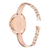 Buy Shop Calvin Klein Impetuos Silver Dial Rose Gold Steel Strap Watch for Women - K4F2N616 USA Online