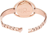 Buy Shop Calvin Klein Impetuos Silver Dial Rose Gold Steel Strap Watch for Women - K4F2N616 USA Online