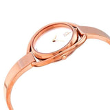 Buy Shop Calvin Klein Impetuos Silver Dial Rose Gold Steel Strap Watch for Women - K4F2N616 USA Online