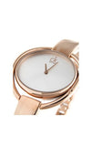 Buy Shop Calvin Klein Impetuos Silver Dial Rose Gold Steel Strap Watch for Women - K4F2N616 USA Online