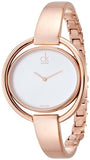 Buy Shop Calvin Klein Impetuos Silver Dial Rose Gold Steel Strap Watch for Women - K4F2N616 USA Online