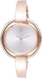 Buy Shop Calvin Klein Impetuos Silver Dial Rose Gold Steel Strap Watch for Women - K4F2N616 USA Online