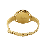 Buy Shop Calvin Klein Impetuous White Dial Gold Steel Strap Watch for Women - K4F2N516 USA Online