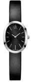 Buy Shop Calvin Klein Incentive Black Dial Black Rubber Strap Watch for Women - K3P231C1 USA Online