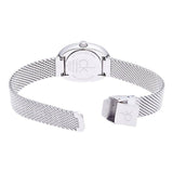Buy Shop Calvin Klein Incentive Black Dial Silver Mesh Bracelet Watch for Women - K3P23121 USA Online
