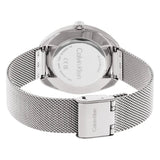 Buy Shop Calvin Klein Incentive Silver Dial Silver Mesh Bracelet Watch for Women - K3P23126 USA Online