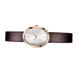 Buy Shop Calvin Klein Incentive White Dial Brown Leather Strap Watch for Women - K3P236G6 USA Online