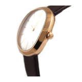 Buy Shop Calvin Klein Incentive White Dial Brown Leather Strap Watch for Women - K3P236G6 USA Online