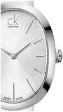 Buy Shop Calvin Klein Incentive White Dial White Leather Strap Watch for Women - K3P231L6 USA Online