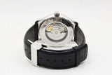 Buy Shop Calvin Klein Infinity Automatic Black Dial Black Leather Strap Watch for Men - K5S341C1 USA Online
