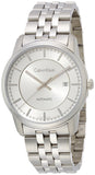 Buy Shop Calvin Klein Infinity Automatic Silver Dial Silver Steel Strap Watch for Men - K5S34146 USA Online