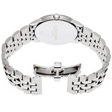 Buy Shop Calvin Klein Infinity Black Dial Silver Steel Strap Watch for Men - K5S34141 USA Online