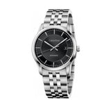 Buy Shop Calvin Klein Infinity Black Dial Silver Steel Strap Watch for Men - K5S34141 USA Online