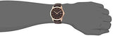 Buy Shop Calvin Klein Infinity Brown Dial Brown Leather Strap Watch for Men - K5S346GK USA Online