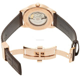 Buy Shop Calvin Klein Infinity Brown Dial Brown Leather Strap Watch for Men - K5S346GK USA Online