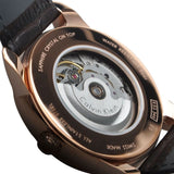 Buy Shop Calvin Klein Infinity Brown Dial Brown Leather Strap Watch for Men - K5S346GK USA Online